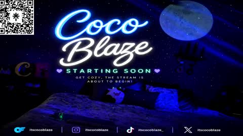 CoCo Blaze online show from May 23, 2:18 am