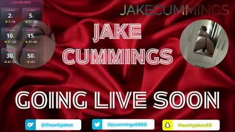 Jake Cummings online show from August 2, 9:27 pm