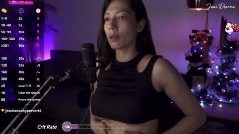 Snapshot of jessi_dreams chatting on December 7, 5:32 am Jessica Gomez online show from December 7, 5:32 am