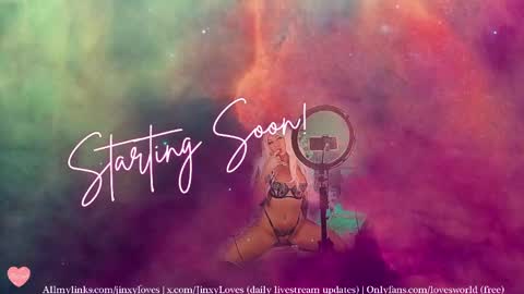 jinxy loves online show from April 26, 1:14 am