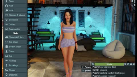 EleniGr online show from October 22, 4:08 pm