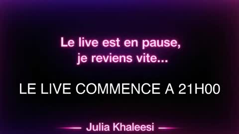Julia Khaleesii online show from March 28, 7:59 pm