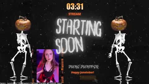 June Juniper online show from October 6, 11:22 pm