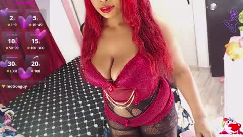 Snapshot of kimberly_bellu chatting on February 24, 2:51 am Anita. online show from February 24, 2:51 am