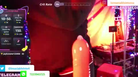 lainsaciableintensa online show from November 15, 2:02 am