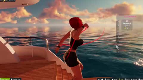Snapshot of latina_french chatting on February 22, 12:05 am leidy online show from February 22, 12:05 am