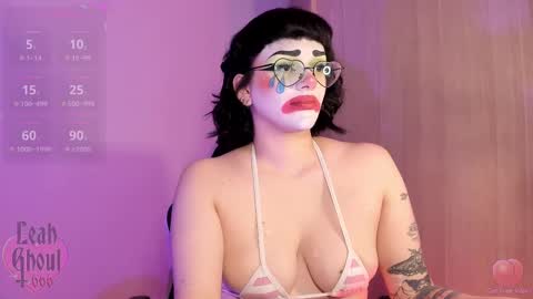  Leah   Independent Model  OF leahghoul666  online show from February 9, 10:43 pm