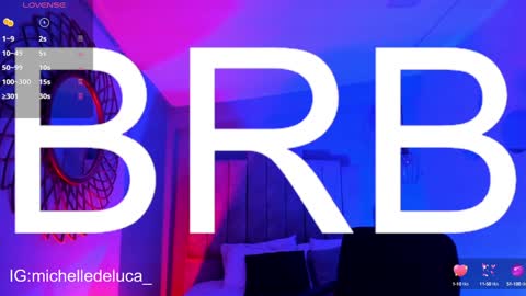 Michelle online show from January 13, 11:17 pm