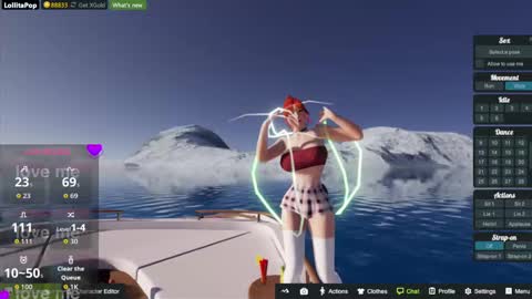 Snapshot of lollita__pop chatting on September 11, 8:32 pm ANNE online show from September 11, 8:32 pm