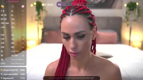 LoretteLorena online show from February 17, 5:14 am