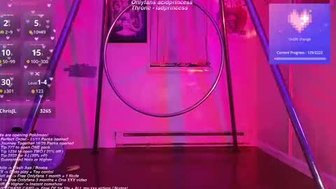 Princess  online show from April 5, 1:02 am