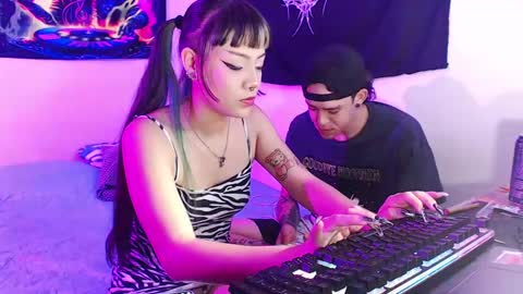 Lya and patrick online show from January 12, 3:07 am