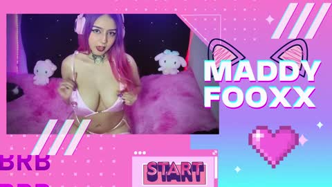 Snapshot of maddyfoox chatting on January 4, 1:52 am Maddy Foox online show from January 4, 1:52 am