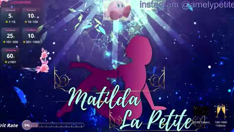 Mathilda Lapetite online show from March 10, 10:02 pm