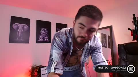 Matteo simpson online show from March 12, 9:35 pm