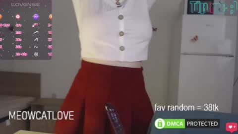 meowcatlove online show from February 21, 9:32 pm