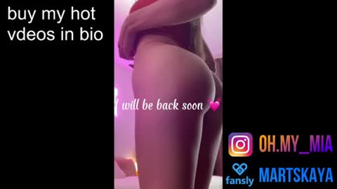 Mia Martskaya online show from June 14, 6:54 pm