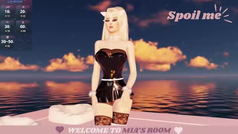 Mia online show from January 6, 10:47 pm