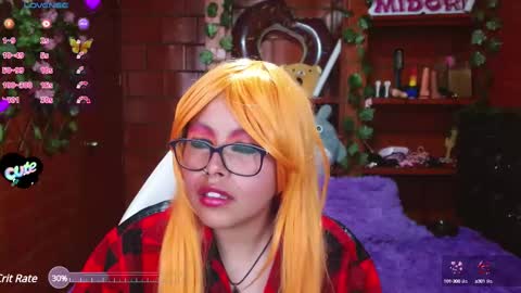 Snapshot of midoriquinn chatting on March 3, 6:46 pm Midori 7u7 online show from March 3, 6:46 pm