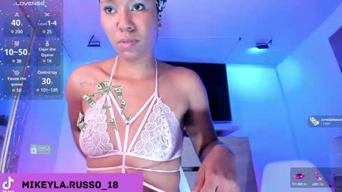 Mikeyla  online show from January 24, 10:08 pm