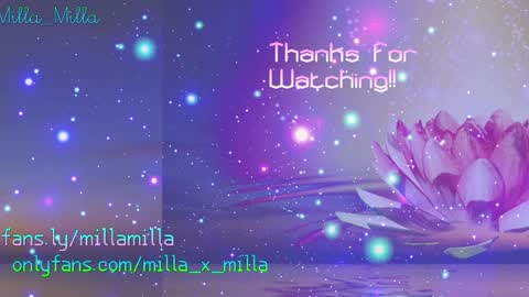 Snapshot of milla_milla chatting on January 23, 4:19 am milla_milla online show from January 23, 4:19 am