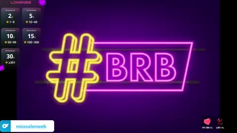 valentina online show from October 8, 3:40 pm