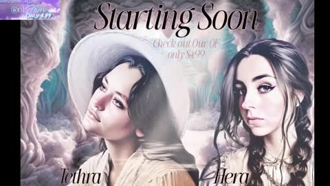 Hera  Tethra Bathtub stream  20k followers  Ask about our custom videos3 online show from February 20, 1:40 pm