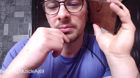 Snapshot of muscleaj69 chatting on February 17, 4:28 pm AJ online show from February 17, 4:28 pm