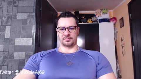 Snapshot of muscleaj69 chatting on February 18, 11:55 am AJ online show from February 18, 11:55 am