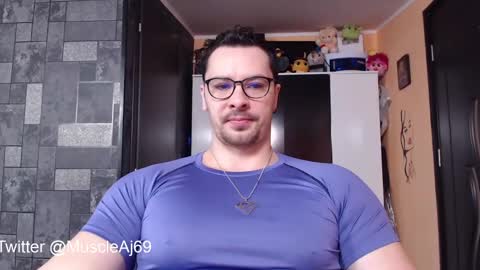Snapshot of muscleaj69 chatting on February 17, 12:49 pm AJ online show from February 17, 12:49 pm