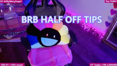 mymaryangel online show from February 19, 2:33 am