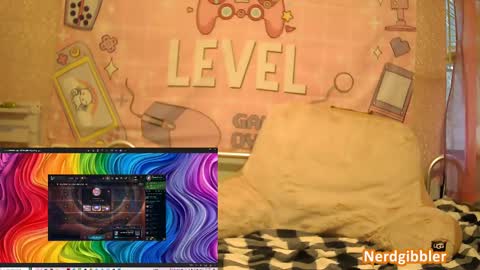 Snapshot of nerdgibbler chatting on December 4, 5:27 pm NerdGibbler online show from December 4, 5:27 pm