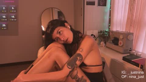 Nina.  online show from February 1, 8:37 pm