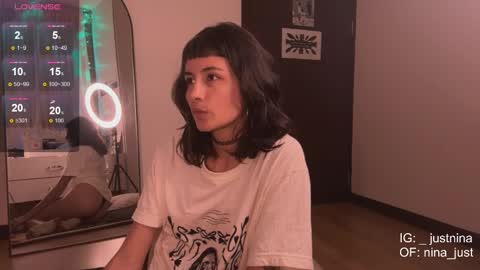 Nina.  online show from January 6, 9:54 pm