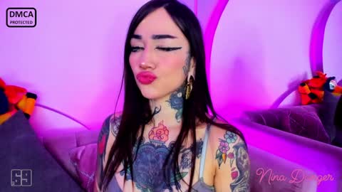 Snapshot of ninadanger chatting on December 2, 2:58 pm Heyyy guys Im Ninas crazy online show from December 2, 2:58 pm