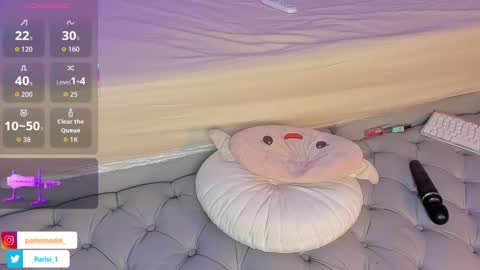 PARISI online show from October 1, 9:02 pm