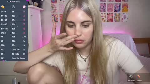 Allisses online show from October 9, 7:36 am