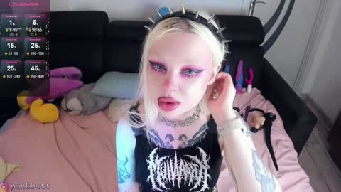 Snapshot of pinkslobber chatting on December 6, 7:26 am Helen Goat online show from December 6, 7:26 am