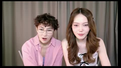 Li long hair and Ru short hair online show from May 10, 3:18 pm
