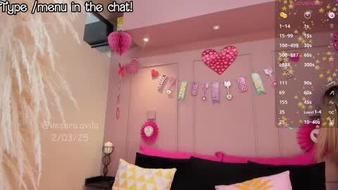 SaraAvila  online show from March 2, 8:50 pm