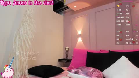 SaraAvila  online show from January 26, 9:51 am