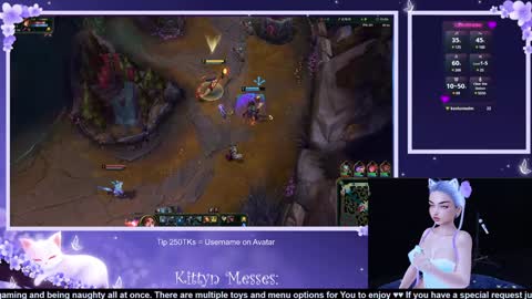 Sassy Sami Kittyn online show from February 4, 5:53 am