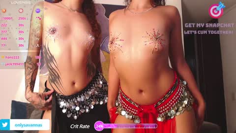 Savannaredhair 33 Angelebony33 online show from December 10, 1:32 am