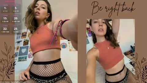 Aria Independent model online show from March 13, 1:20 am