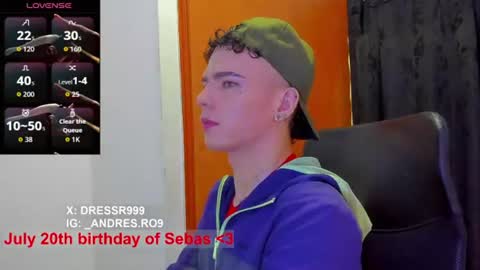sebas 3 online show from July 14, 12:43 pm