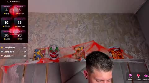  Sebastian  online show from October 31, 11:05 pm