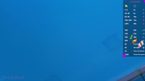 Sebastian online show from October 25, 9:04 pm