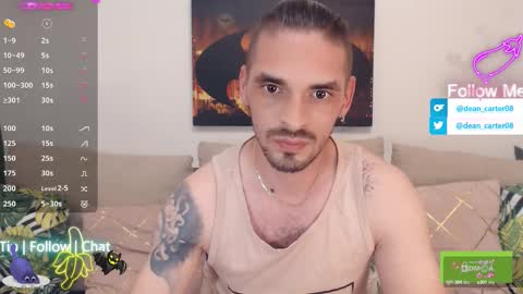 Snapshot of secret_sir chatting on September 16, 11:30 pm Dean Carter online show from September 16, 11:30 pm