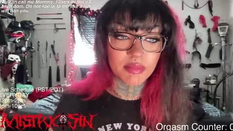 Mistrx Sin online show from March 1, 8:46 pm