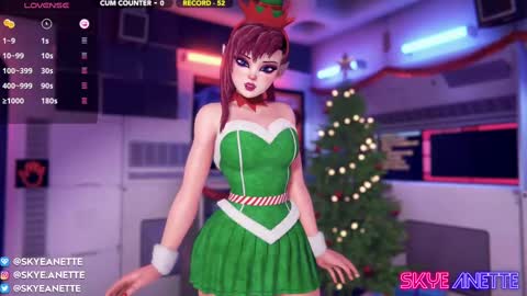 SkyeAnette online show from December 7, 2:14 am